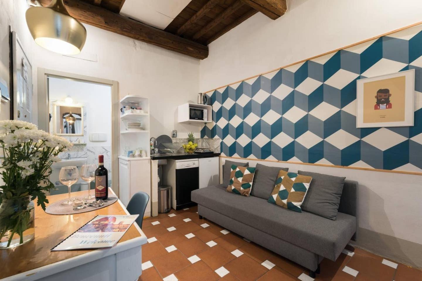 F4 - Santa Croce One Bedroom Flat 2 To 4 Guests Флоренція Екстер'єр фото